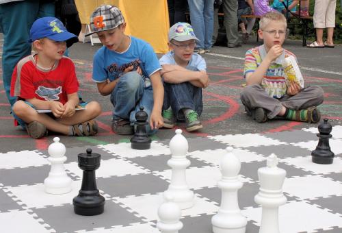 eine Partie Schach und mal kein Internet